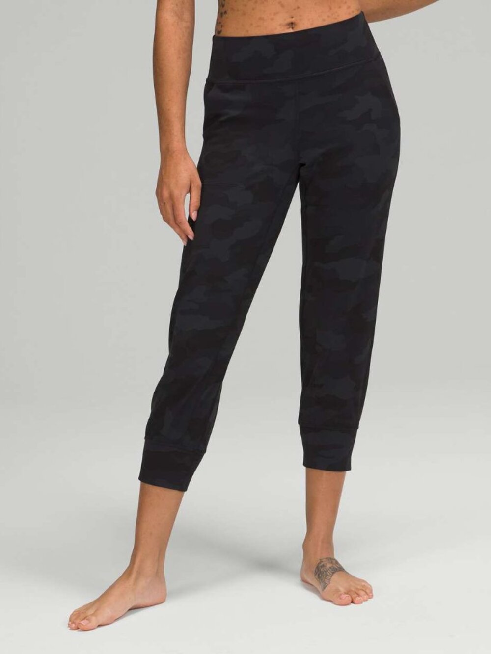 Lululemon Women's Align High-Rise Jogger Crop - Black Camo